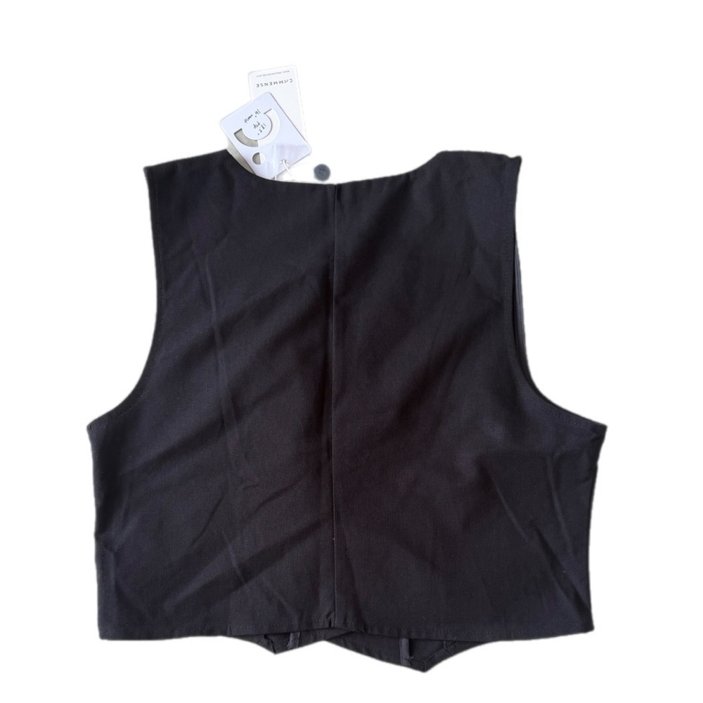 Commense set Black vest and pants large vest NWT pants NWOT neither wore - Picture 6 of 16